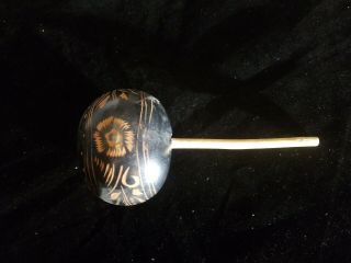 Authentic Antique Native American Hand Carved Maraca
