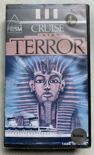 Cruise Into Terror (1978) Horror Vhs Prism Video Rare Tv Movie Cut Box