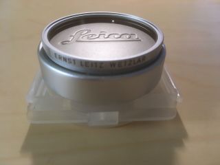 Leica Leitz E43 Uva 43mm Filter Chrome Ymzoo Rare Summiiux 50 F/1.  4 1stg [clean]
