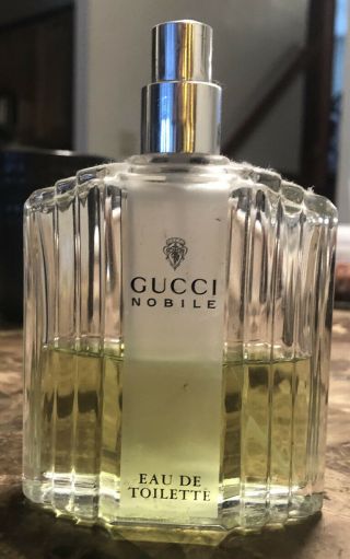 Rare Perfume Pour Homme Men Him Gucci Nobile Eau De Toilette 4.  0 / 120 Ml Spray