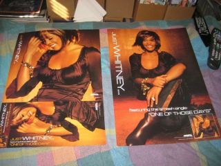 Whitney Houston - (just Whitney. ) - 12x18 Poster - 2 Sided - - Rare