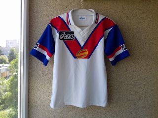 Great Britain Home Rugby League Shirt 1996 Jersey S Asics Old Rare Camiseta