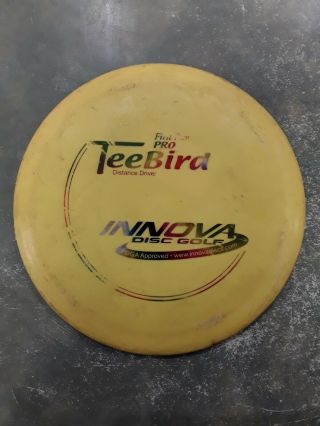 Rare Innova First Run Teebird Tl Golf Disc Pfn Patent 172g