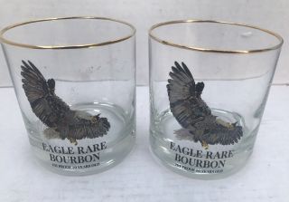 Pair Eagle Rare 10 Year Old Kentucky Straight Bourbon Glass