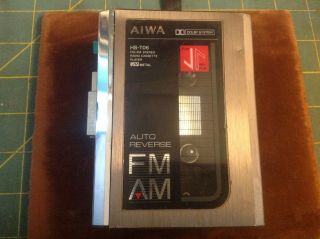 Rare Aiwa Hs T200 Vintage Walkman Only