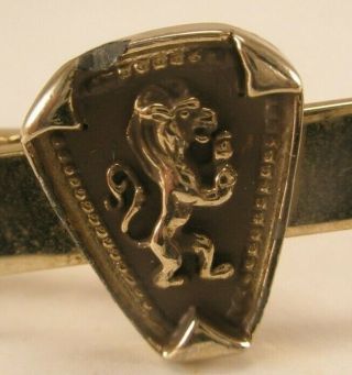 - Salient Sejant Rampant Lion Vintage Shields Tie Bar Clip Coat Of Arms Heraldry