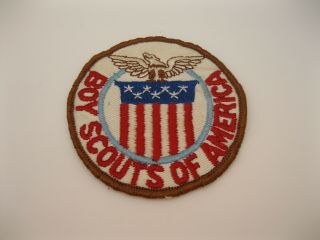 Rare 1955 Boy Scouts Of America World Jamboree - Canada Pocket Patch