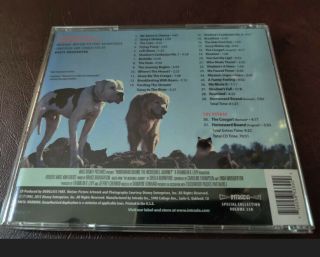 HOMEWARD BOUND : The Incredible Journey / Bruce Broughton / Rare INTRADA CD OOP 2