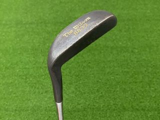 Rare Heel Shafted The Wilson 8802 Black Putter 35 " Right Handed Steel Napa