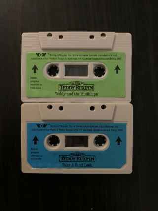 2 Vintage - The World Of Teddy Ruxpin,  Teddy Ruxpin’s Cassette Tapes - Replacement