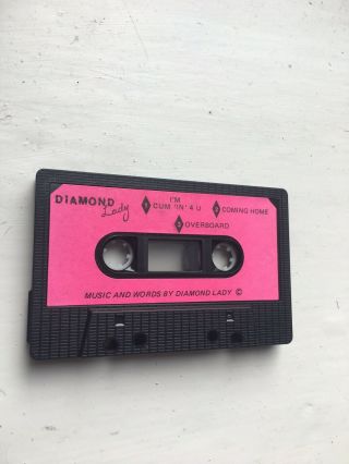 Diamond Lady 3 Track Demo tape cassette Female fronted Heavy Metal Rare private 2