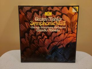 Rare Classical Box Set Mahler Symphonie No.  7 Abbado Dgg Digital