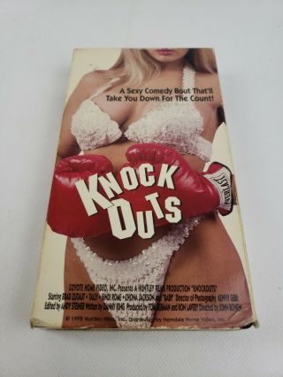 Knock Outs (1992) Vhs Coyote Home Video Inc.  Rare Htf Oop