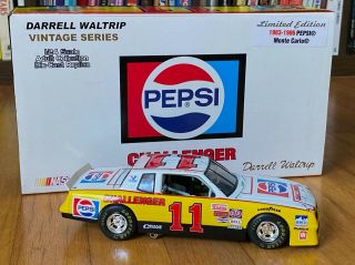 Team Caliber Vintage Series Darrell Waltrip 11 1983 Pepsi Monte Carlo 1:24 Rare