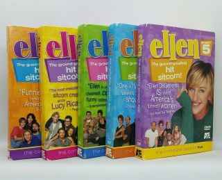 Ellen: The Complete Series Seasons 1 2 3 4 5 Dvd Set,  Degeneres Sitcom Rare Oop