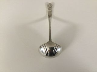 VTG 1847 Rogers Bros.  Silverplate ETERNALLY YOURS Gravy Ladle 6 Inches 2