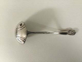 VTG 1847 Rogers Bros.  Silverplate ETERNALLY YOURS Gravy Ladle 6 Inches 3