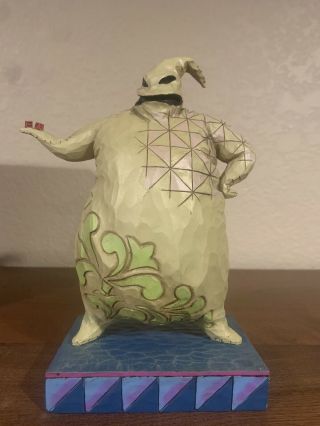 Jim Shore Nightmare Before Christmas " Roll The Dice” Oogie Boogie 2012 Rare