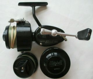 Vintage Garcia Mitchell 300 Spinning Reel W/ Extra Spool & Case