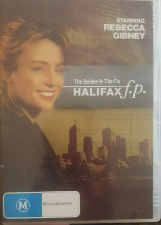 Halifax F.  P.  The Spider & Fly Rare Deleted Dvd Rebecca Gibney Tv Series Show