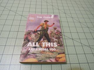 All This And A Medal Too By Tim Carew Rare Corgi Giant Uk Ww2 History Pb