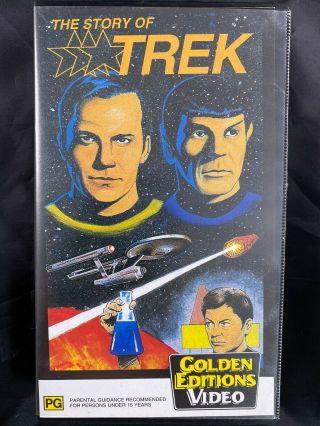 The Story Of Star Trek Vhs Rare