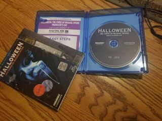Halloween 6 Curse of Michael Myers BLU - RAY Out of Print RARE Miramax Horror OOP 3