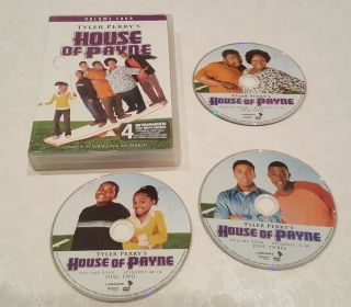 Tyler Perrys House Of Payne - Volume 4 (dvd,  2009,  3 - Disc Set) Rare Oop Reg 1 Us