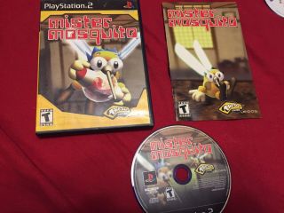 Mister Mosquito (sony Playstation 2,  2002) Ps2 Mr.  Complete Rare
