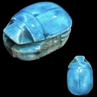 Large Ancient Egyptian Scarab 300 Bc (6)