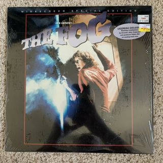 The Fog Widescreen Laserdisc - Jamie Lee Curtis - Very Rare Horror
