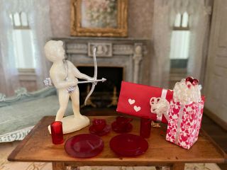 Vintage Miniature Dollhouse Artisan Valentine 