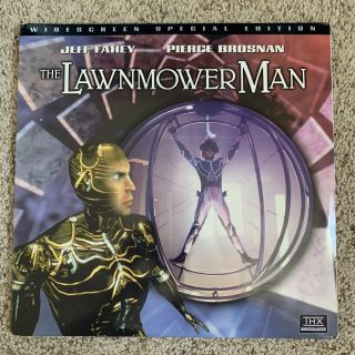 The Lawnmower Man Widescreen Special Edition Laserdisc - Very Rare Horror