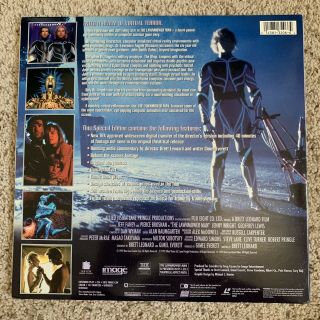 The Lawnmower Man Widescreen Special Edition Laserdisc - VERY RARE HORROR 2
