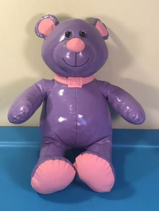 Rare Crayola 2006 Binney & Smith Purple Pink Doodle Scribble Bear