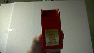 Avon First Class Male Mailbox With After Shave - Rare All Red Canadian Version