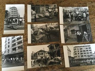 20 B&w Rare Vietnam War Press Photos,  1965 Us Embassy Bombing,  Postmortems,  Org.