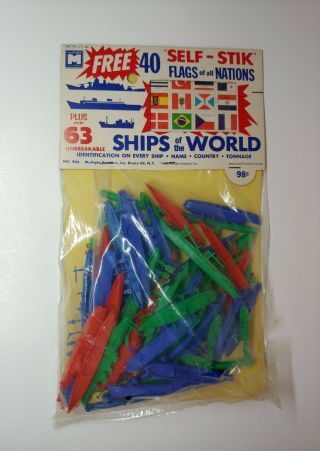 Ultra Rare Vintage 1963 Multiple Toymakers - Ships Of The World - Item No.  904