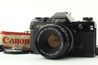 ✈fedex✈ [ Exc,  5 ] Canon Ae - 1 35mm Film Camera W/fd 50mm F/1.  8 S.  C.  [rare O] Japan