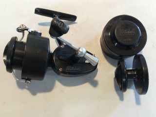 Garcia Mitchell 300 Right Handed Vintage Spinning Reel Extra Spool Md In France