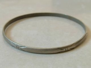 Extremely Rare Ancient Viking Bracelet Silver Color Artifact Quality Stunning 2