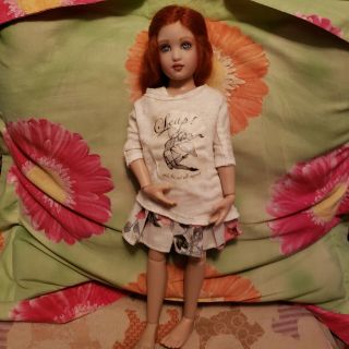 3 Days Only Rare & Htf Gorgeous Helen Kish Lark Leap Bjd Doll