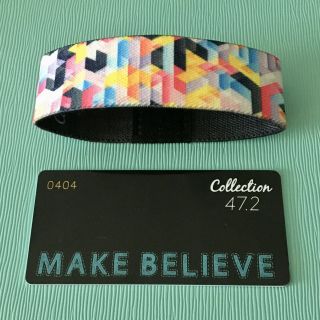 Zox Strap Make Believe 0404 Reversible Wristband With Card - Rare