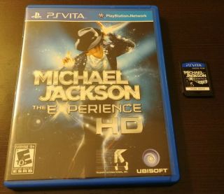 Michael Jackson The Experience Hd (sony Playstation Vita 2012) Very Rare Cib Htf