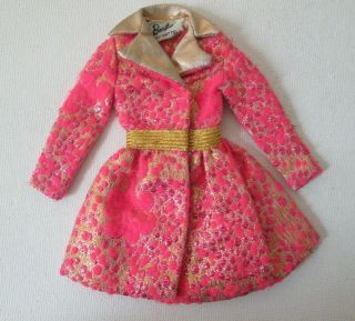 Vintage Mod Barbie: Special Sparkle 1468 Pink & Gold Coat
