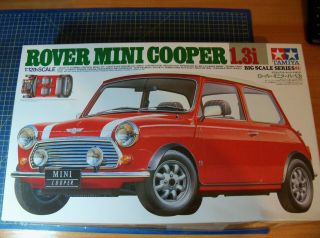 Tamiya 1/12 Rover Mini Cooper 1.  3i No.  31 (release With White Body) - Very Rare