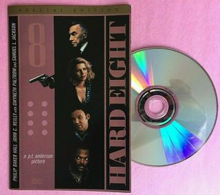 Hard Eight Dvd Paul Thomas Anderson Film Rare Samuel L Jackson Oop Vegas 8 Movie