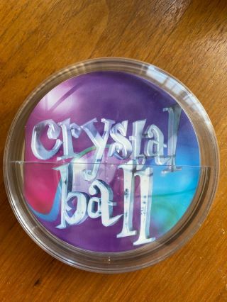 Prince Crystal Ball 4 Cd Set - Plastic Clear Container Rare