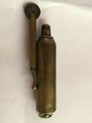 Antique Austrian Trench Lighter Patent 105107 Shell Casing Shape " Jmco "
