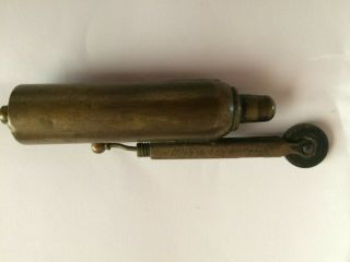 ANTIQUE AUSTRIAN TRENCH LIGHTER PATENT 105107 SHELL CASING SHAPE 